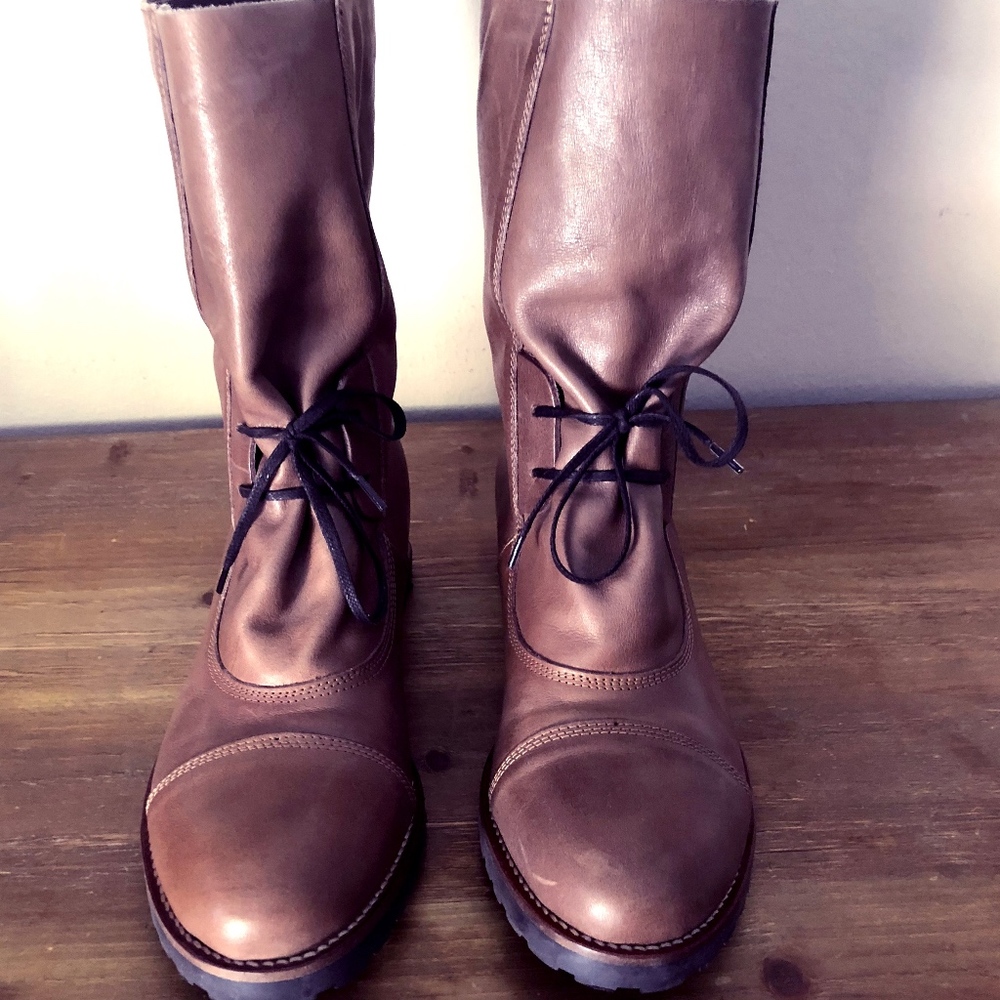 Italian Leather Lilimill Low Boots